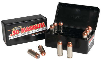 Ammunition Magnum Research Blount 50AE CCI 50AE 350GR JSP 20/400